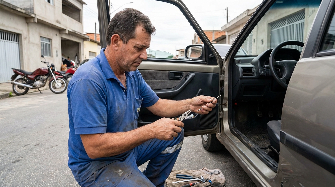 Serviço de Extração de Chave Quebrada no Centro, Juiz de Fora‑MG
