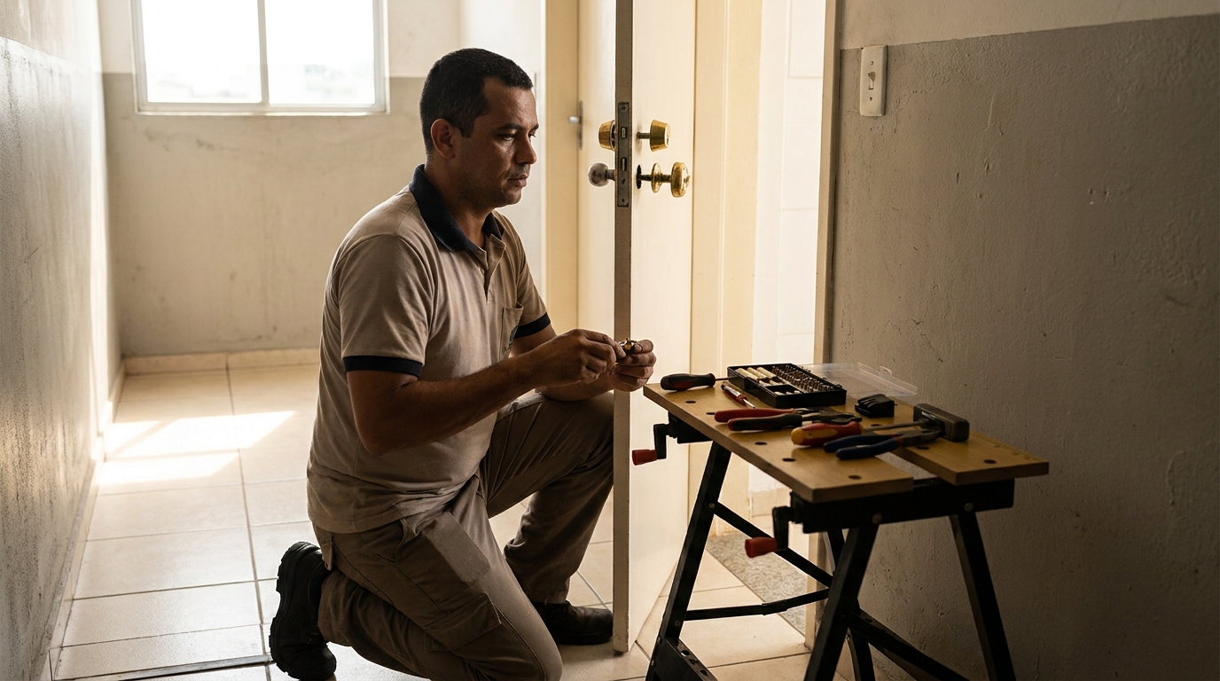 Troca de Segredo Residencial profissional no Centro, Juiz de Fora‑MG