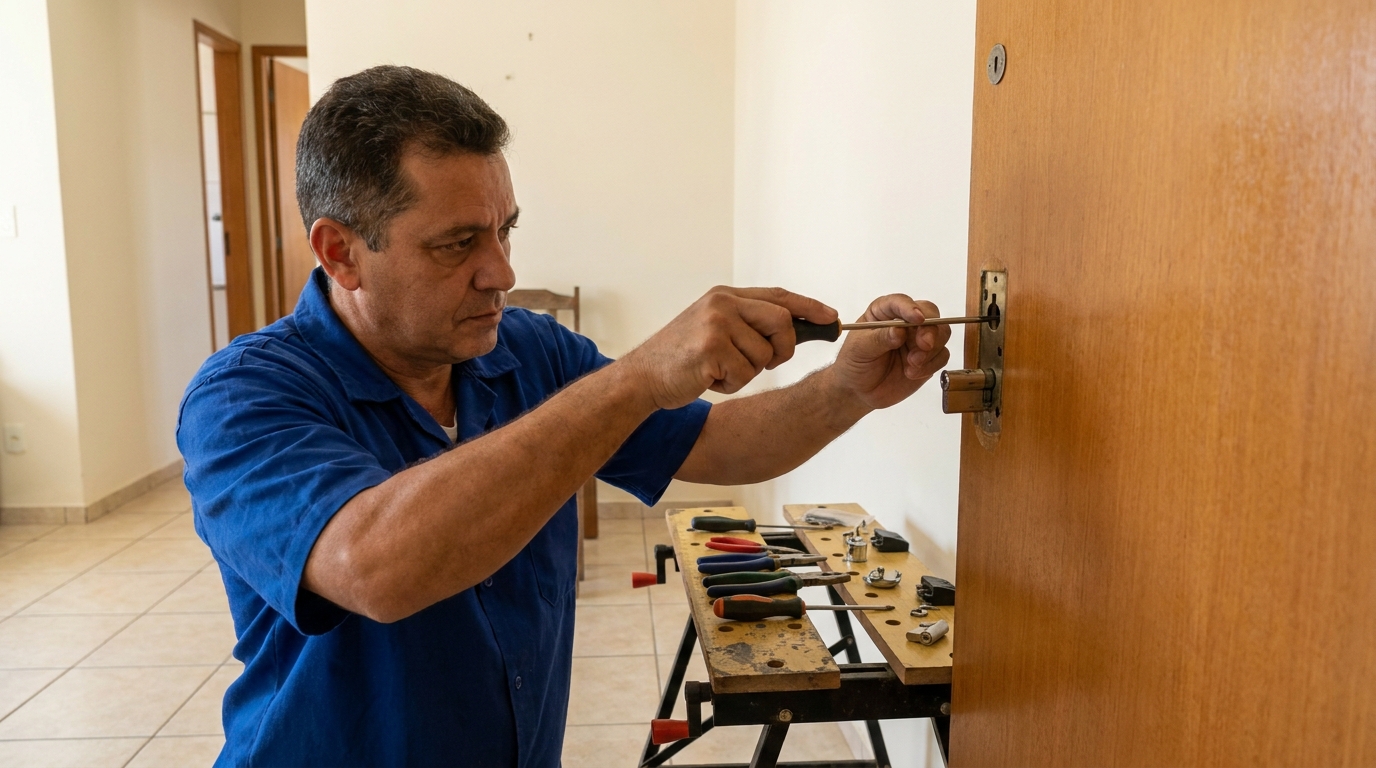 Troca de Segredo Residencial 24 horas no Centro, Juiz de Fora‑MG